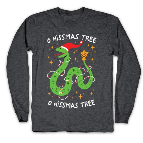 O Hissmas Tree Longsleeve Tee